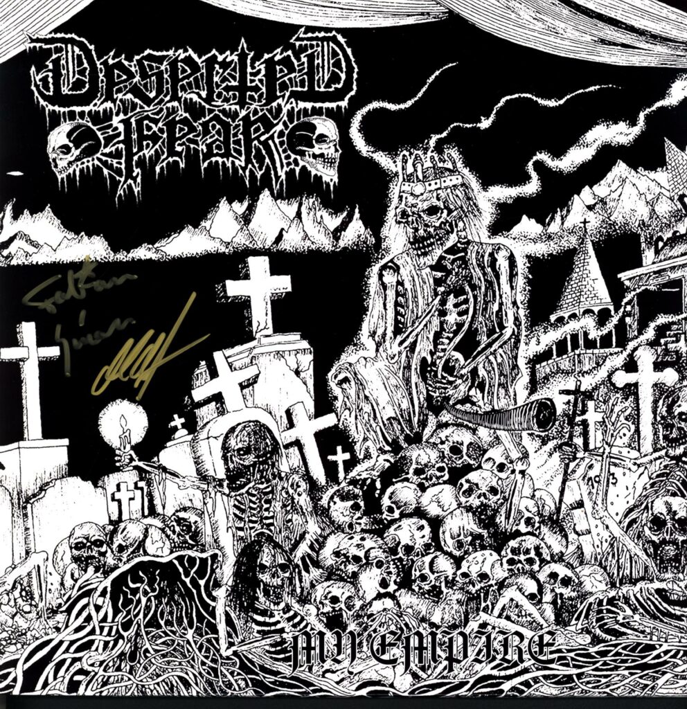 Deserted Fear-My Empire signed-LP Vinyl