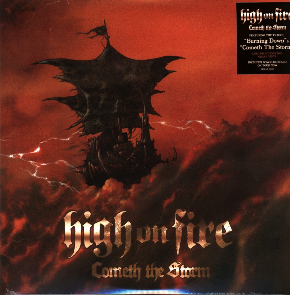 High On Fire-Cometh The Storm grape-LP Vinyl