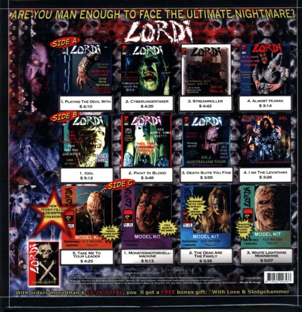 Lordi-Bend Over And Pray The Lord RSD 2024-LP Vinyl