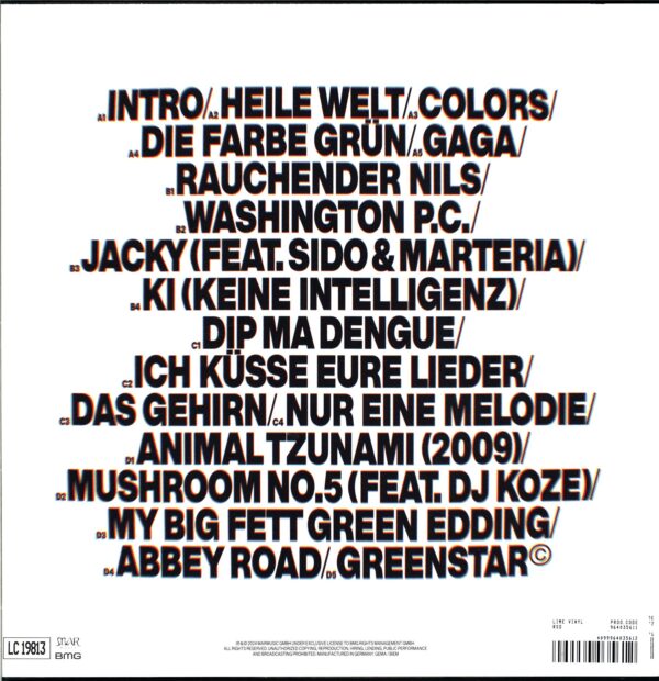 Marsimoto - Keine Intelligenz - RSD 2024 LP Vinyl