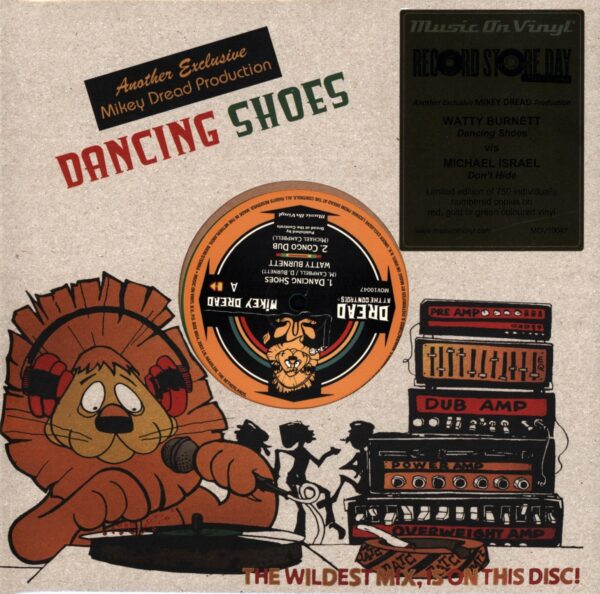 Mikey Dread Presents Watty Burnett Vs. Michael Israel-Dancing Shoes-Don't Hide RSD 2024-10 Vinyl red