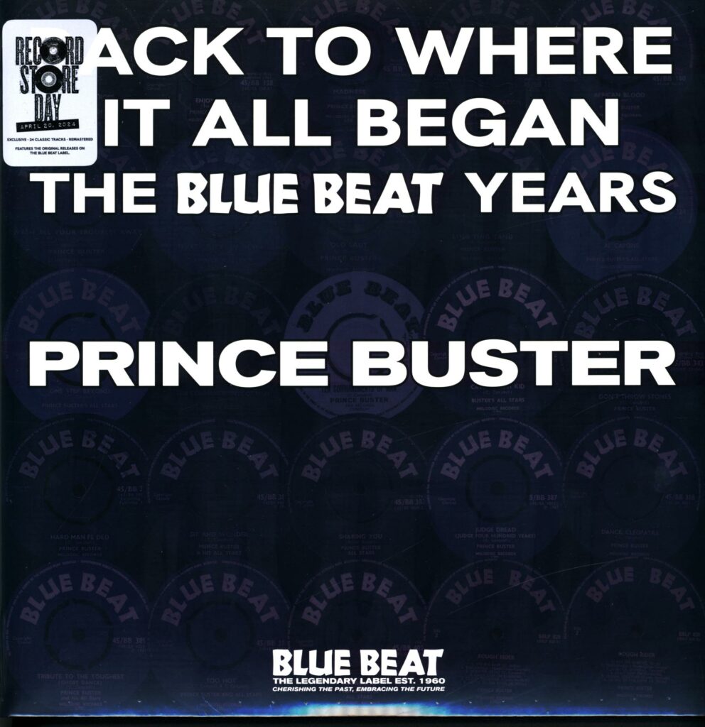Prince Buster-Back To Where It All Began – The Blue Beat Years RSD 2024-LP Vinyl