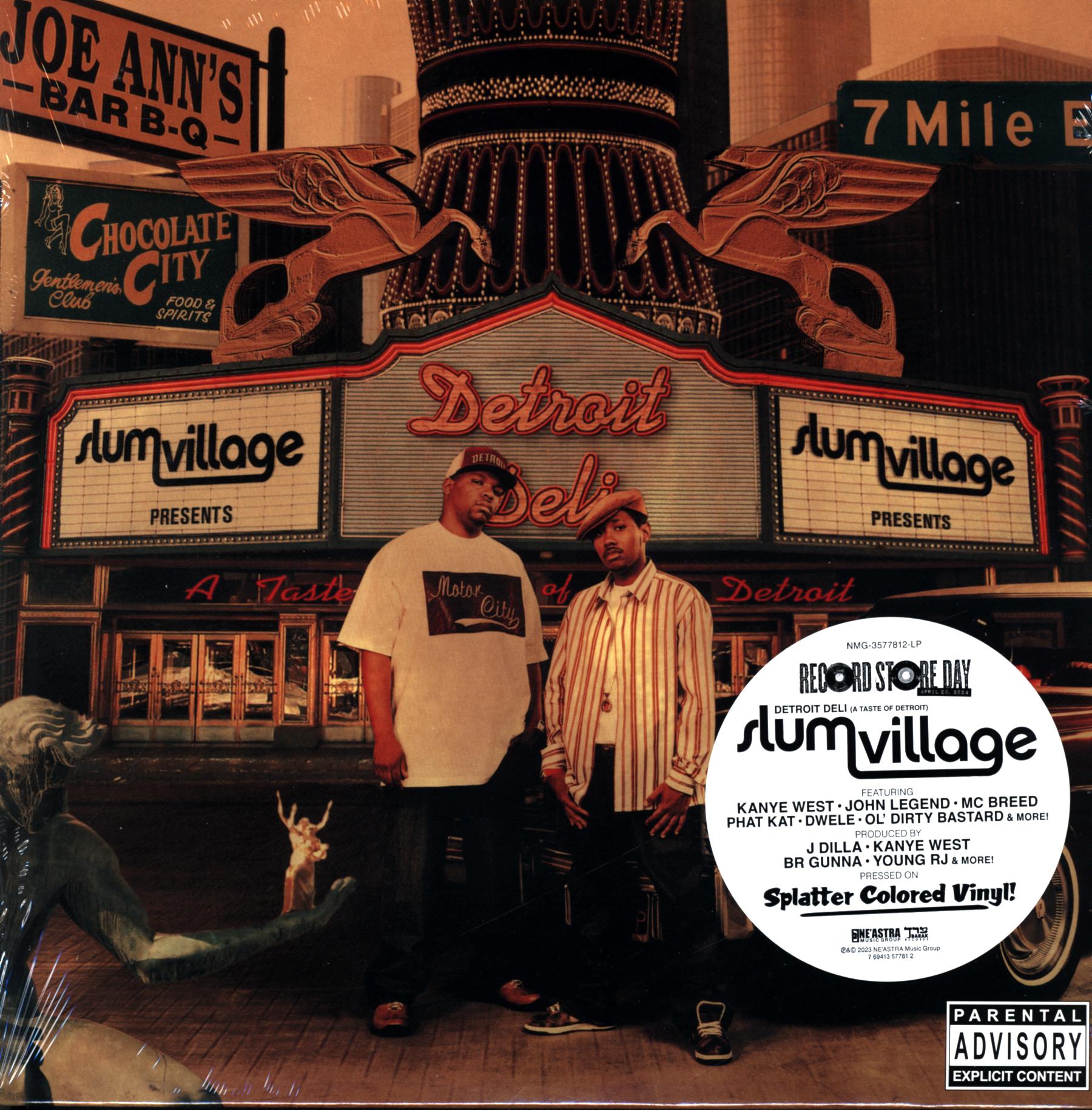 Slum Village-Detroit Deli (A Taste Of Detroit) RSD 2024-LP Vinyl-1 Slum Village-Detroit Deli (A Taste Of Detroit) RSD 2024-LP Vinyl