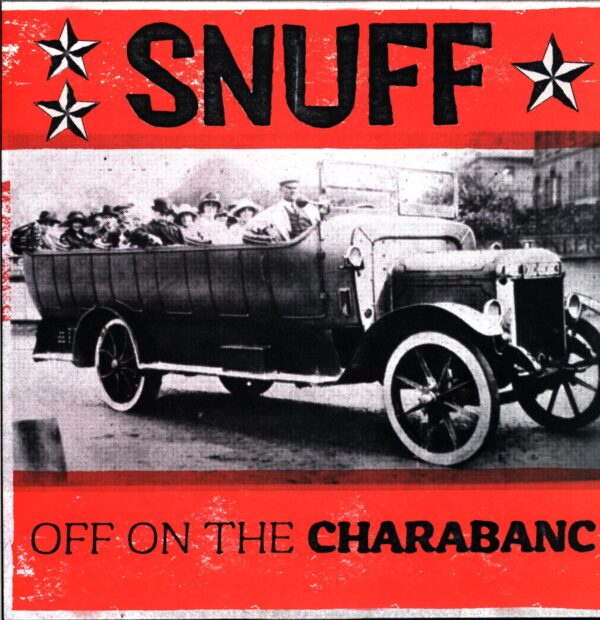 Snuff-Off On The Charabanc-clear-black smoke LP Vinyl