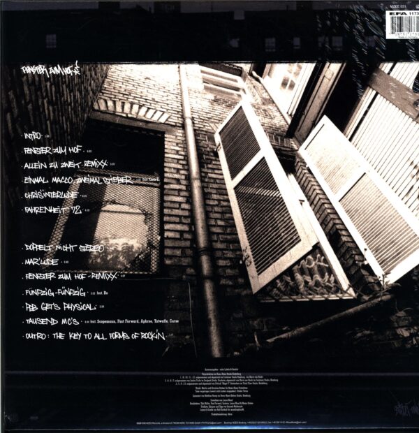 Stieber Twins-Fenster Zum Hof-reissue LP Vinyl