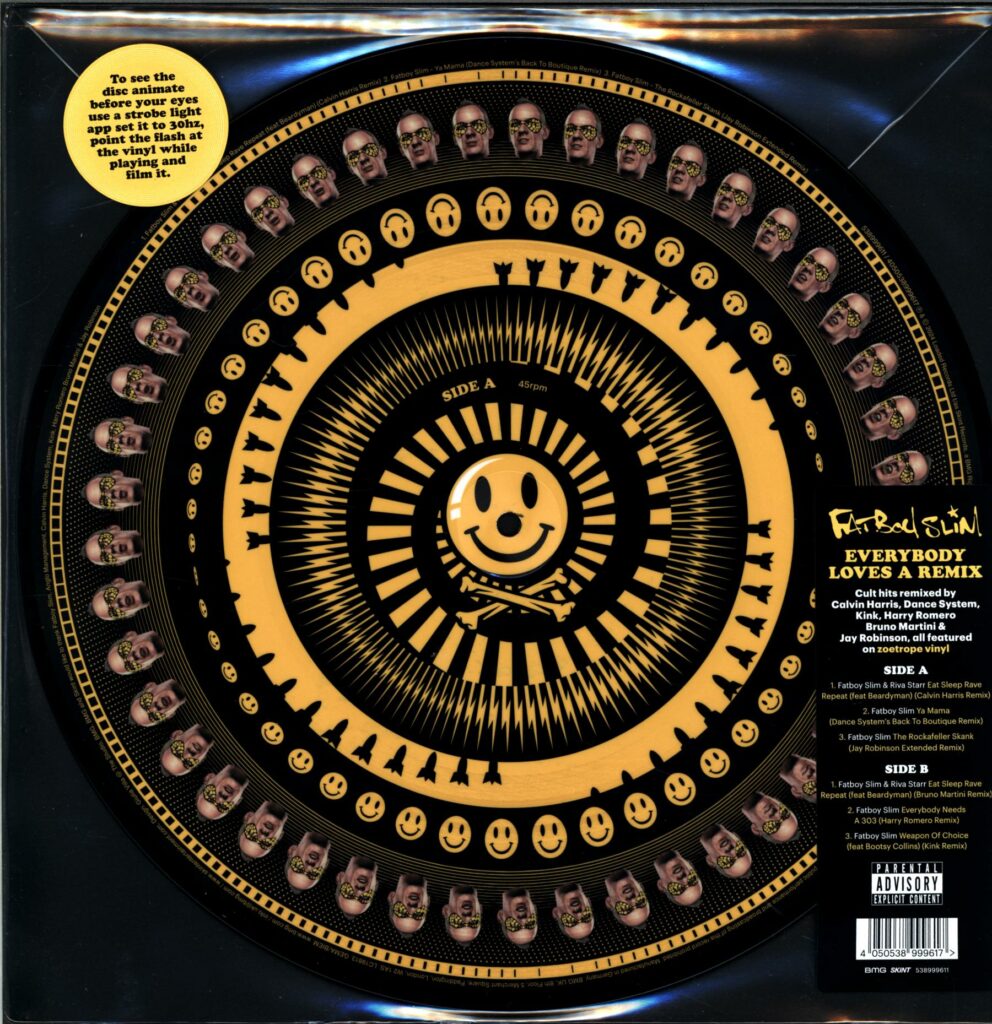 Fatboy Slim - Everybody Loves A Remix - RSD 2024 picture disc LP Vinyl
