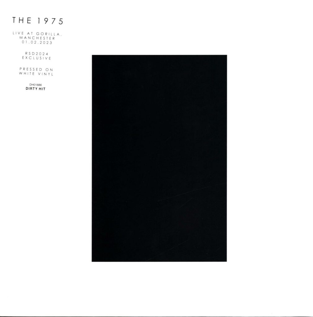 The 1975 – Live At Gorilla Manchester 01.02.2023 RSD 2024-LP Vinyl