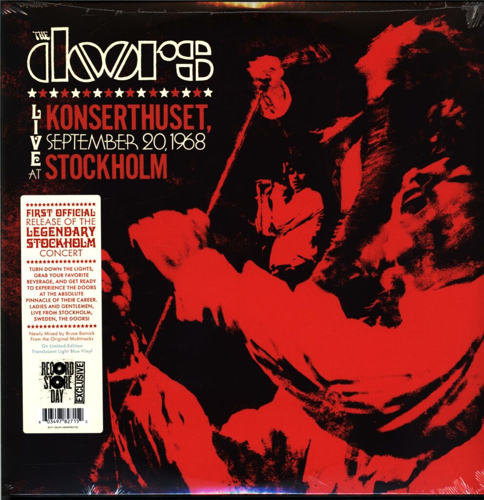 The Doors-Live At Konserthuset Stockholm September 20th 1968-LP Vinyl RSD 2024