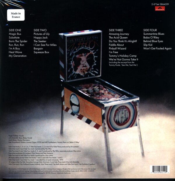 The Who-The Story Of The Who RSD 2024-LP Vinyl