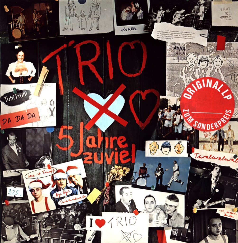 Trio-5 Jahre Zuviel-LP Vinyl