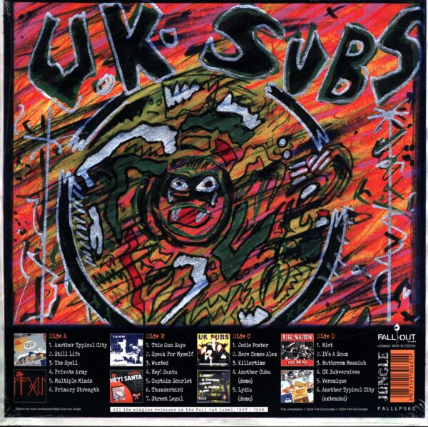 UK Subs-UK Subversives RSD 2024-LP Vinyl