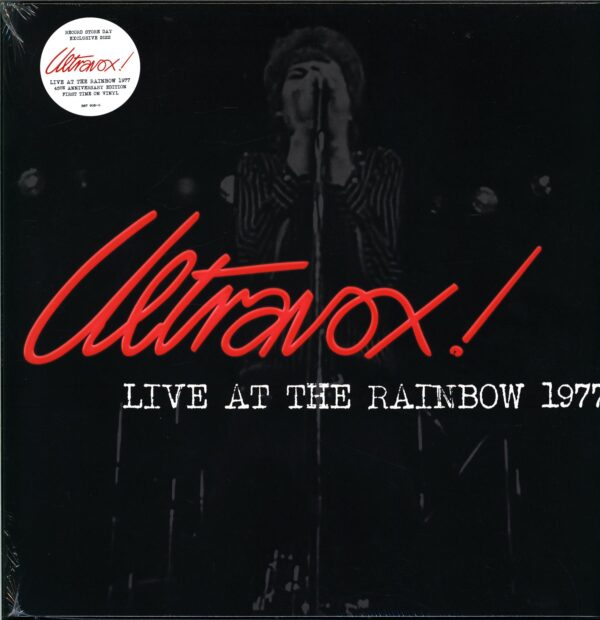 Ultravox-Live At The Rainbow 1977-RSD LP Vinyl