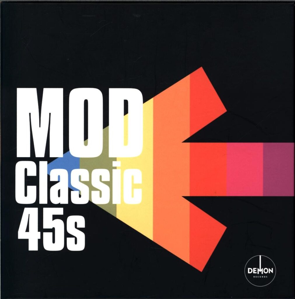 Various-Mod Classic 45s-10x7 Vinyl Box