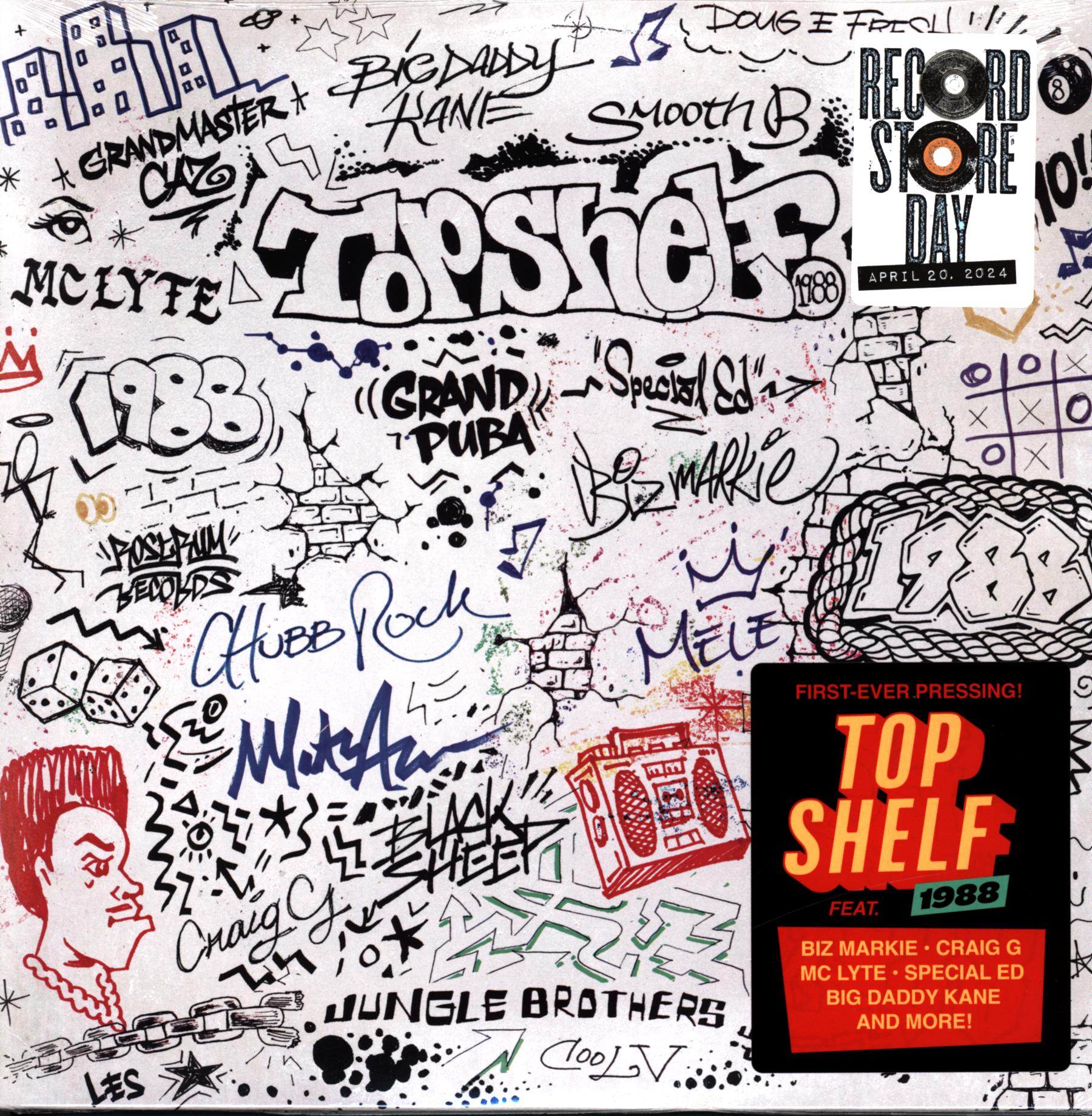 Various-Top Shelf 1988 RSD 2024-LP Vinyl-1 Various-Top Shelf 1988 RSD 2024-LP Vinyl