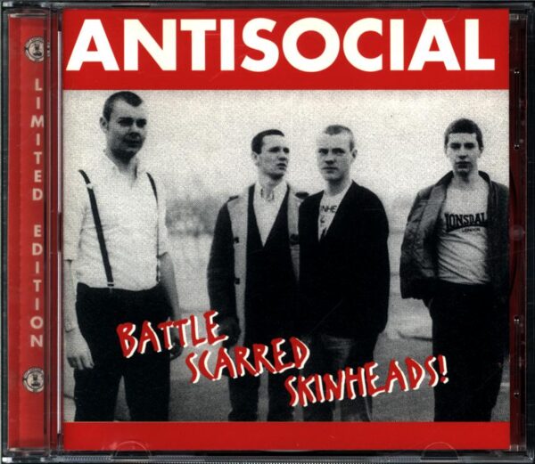 Antisocial-Battle Scarred Skinheads!-CD