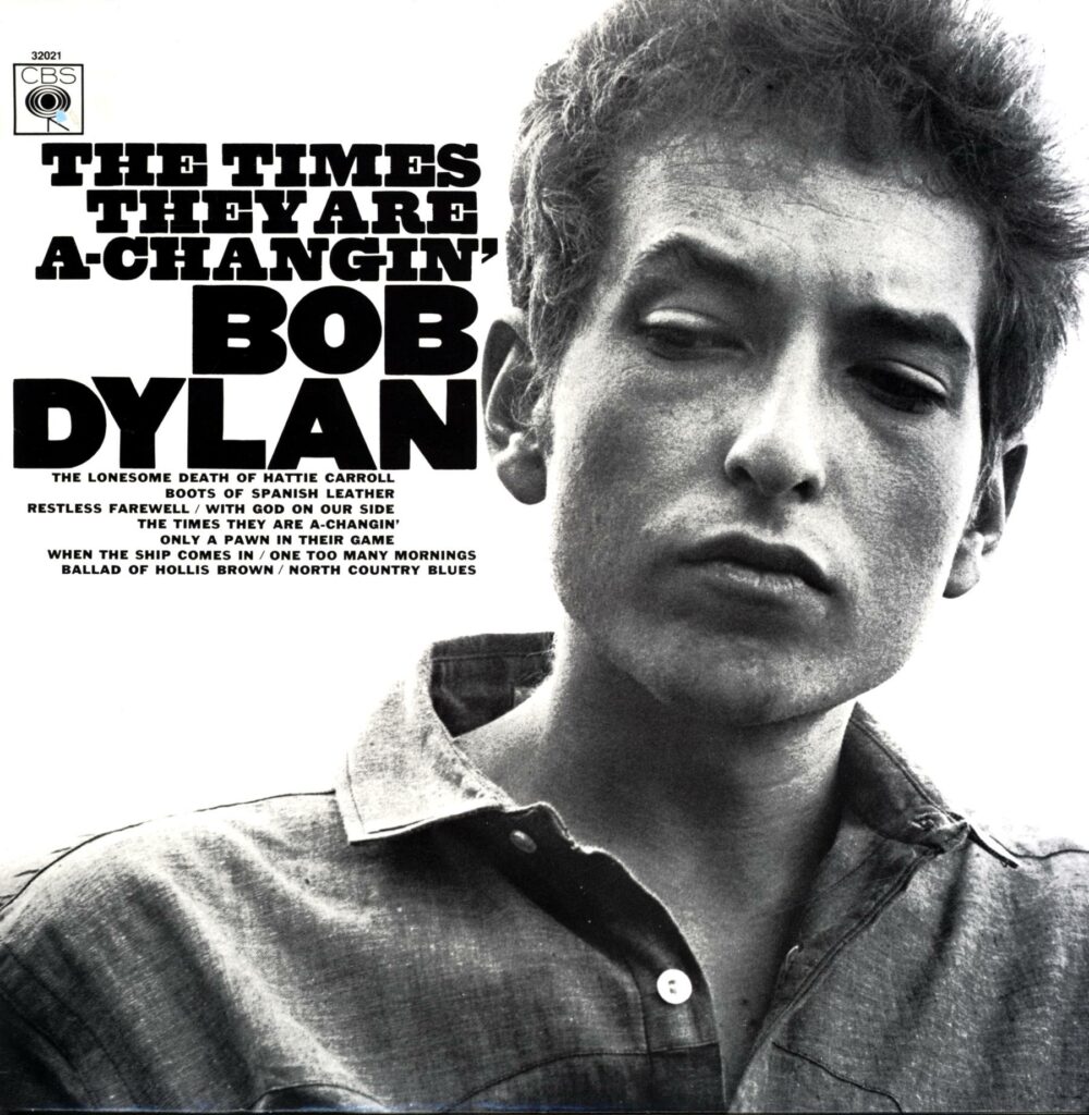 Bob Dylan-The Times They Are A-Changin' Reissue UK 1985-LP Vinyl