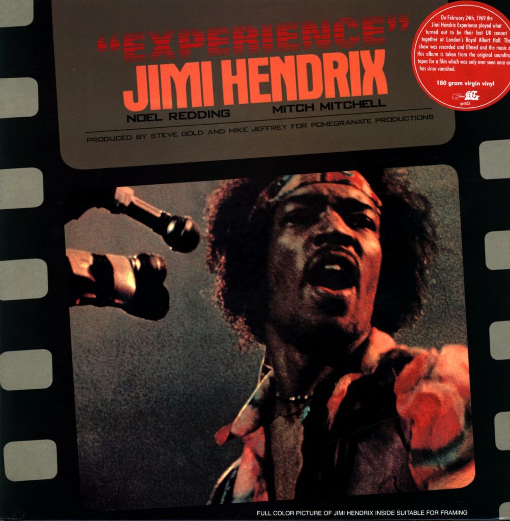 Jimi Hendrix-Experience red-LP Vinyl