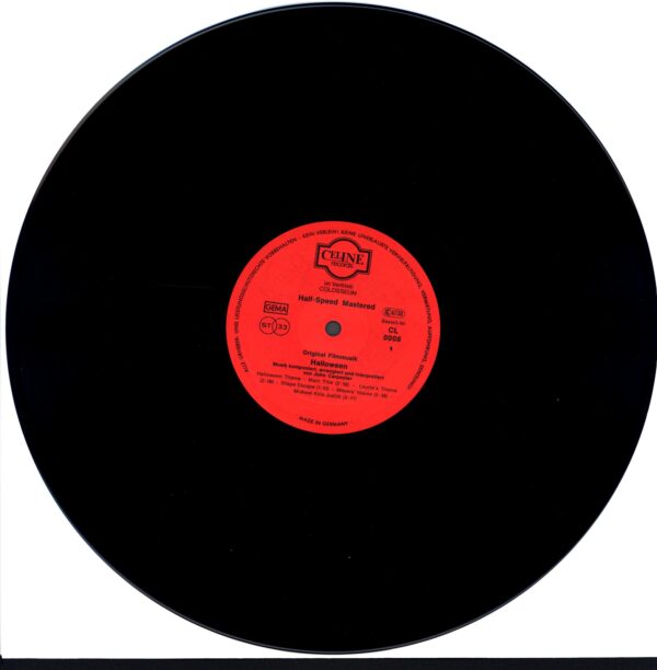 John Carpenter-Halloween (Original Filmmusik)-LP Vinyl DE 1983