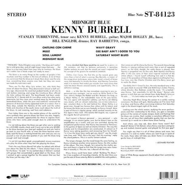 Kenny Burrell-Midnight Blue Reissue US 2014-LP Vinyl