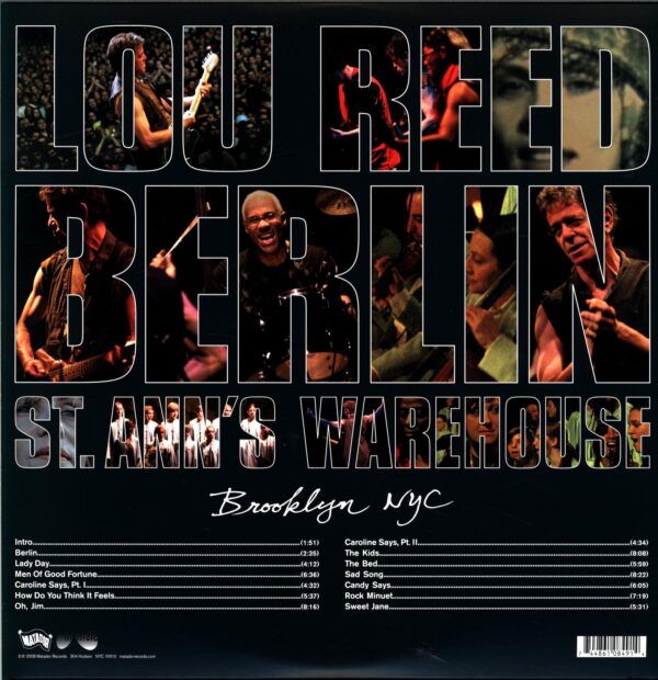 Lou Reed-Berlin - Live At St. Ann's Warehouse-LP Vinyl