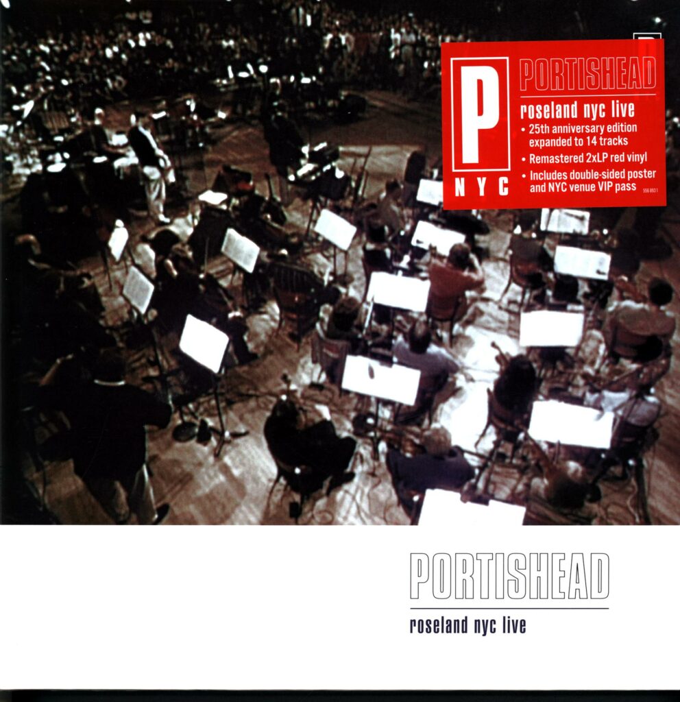 Portishead-Roseland NYC Live Reissue 2024 Red-LP Vinyl