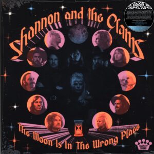 Shannon and The Clams-The Moon Is In The Wrong Place-blue marble-LP Vinyl