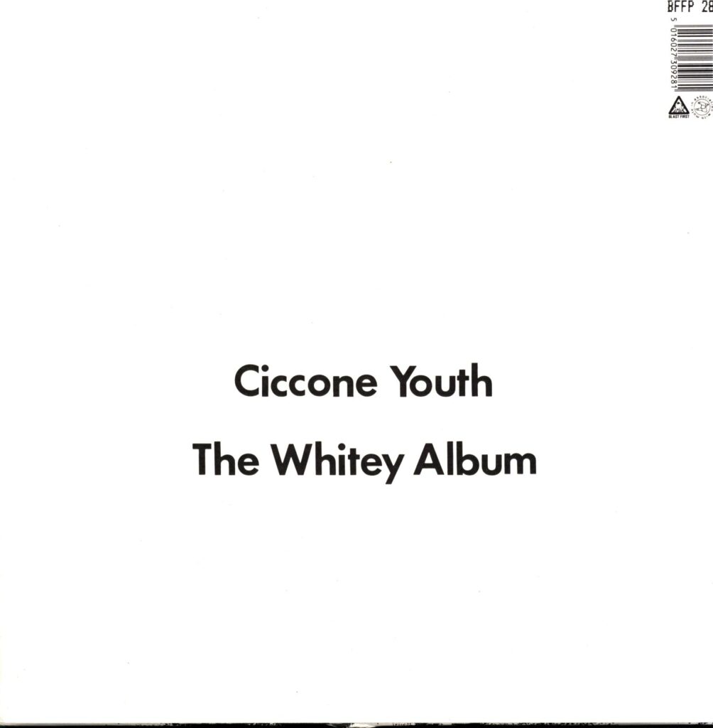 Sonic Youth As Ciccone Youth-The Whitey Album-LP Vinyl