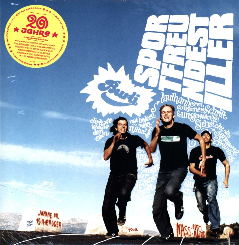 Sportfreunde Stiller-Burli RE 2024 blau-LP Vinyl