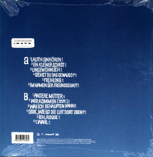 Sportfreunde Stiller-Burli RE 2024 blau-LP Vinyl