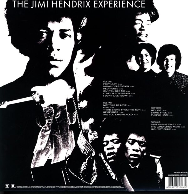 The Jimi Hendrix Experience-Are You Experienced Reissue EU 2010-LP Vinyl