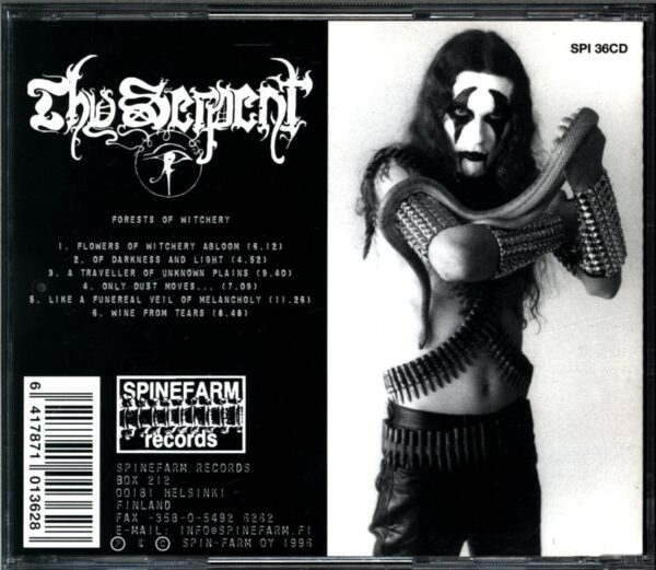 Thy Serpent-Forests Of Witchery-CD - Rockers Records