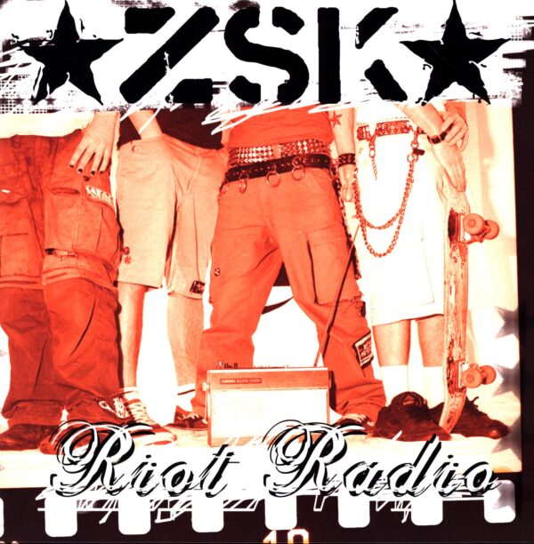 ZSK-Riot Radio weiss splatter-LP Vinyl