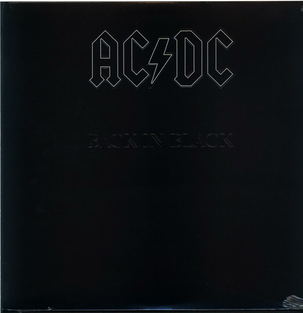 ACDC-Back In Black-gold LP Vinyl