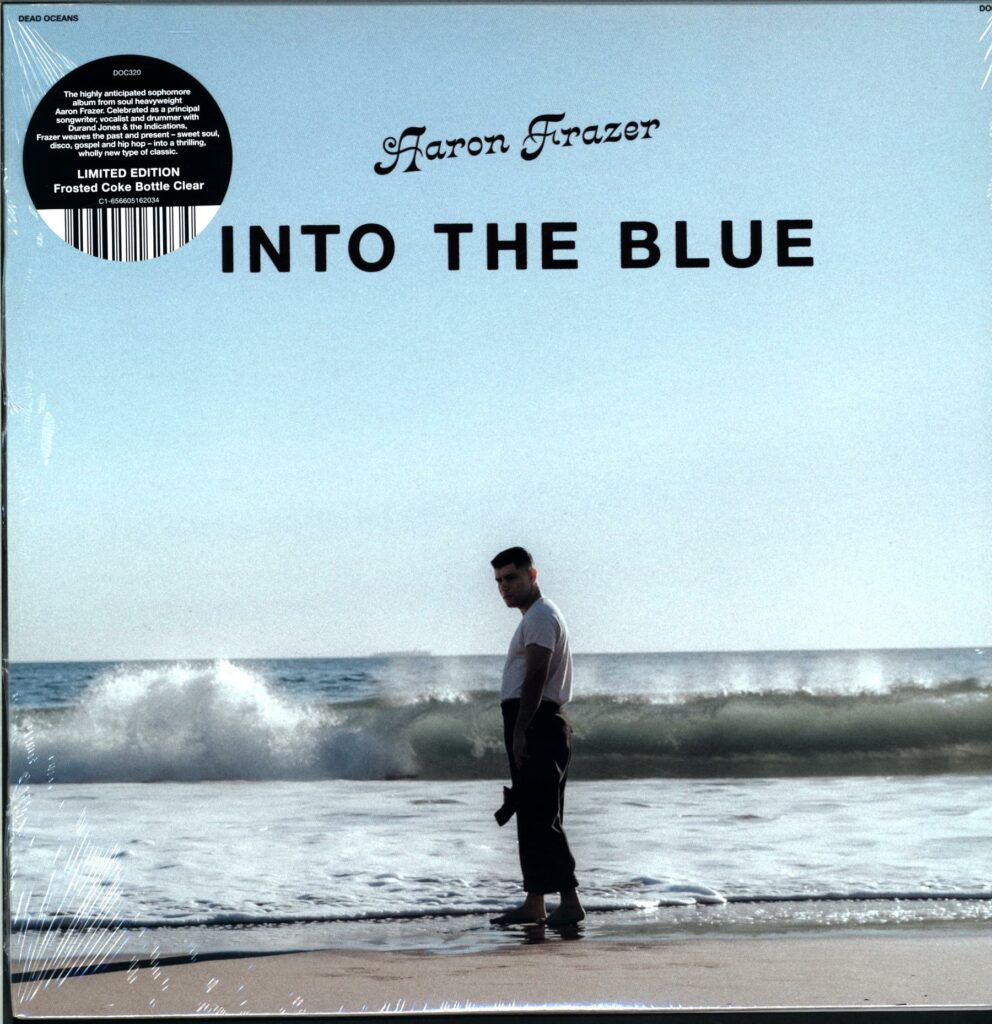Aaron Frazer-Into The Blue- frosted coke bottle clear LP-Vinyl