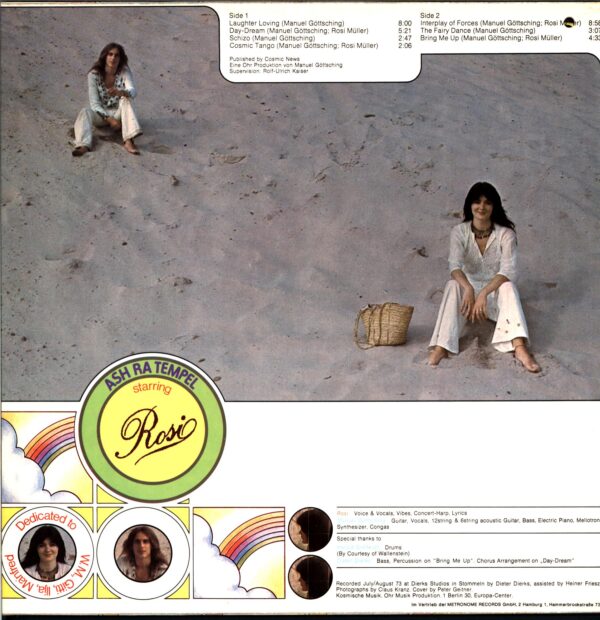 Ash Ra Tempel-Starring Rosi-LP Vinyl 1973