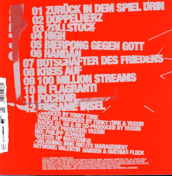 Audio88 und Yassin-Back Im Game Vol. 1 blau-LP Vinyl