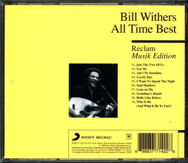 Bill Withers-All Time Best-CD