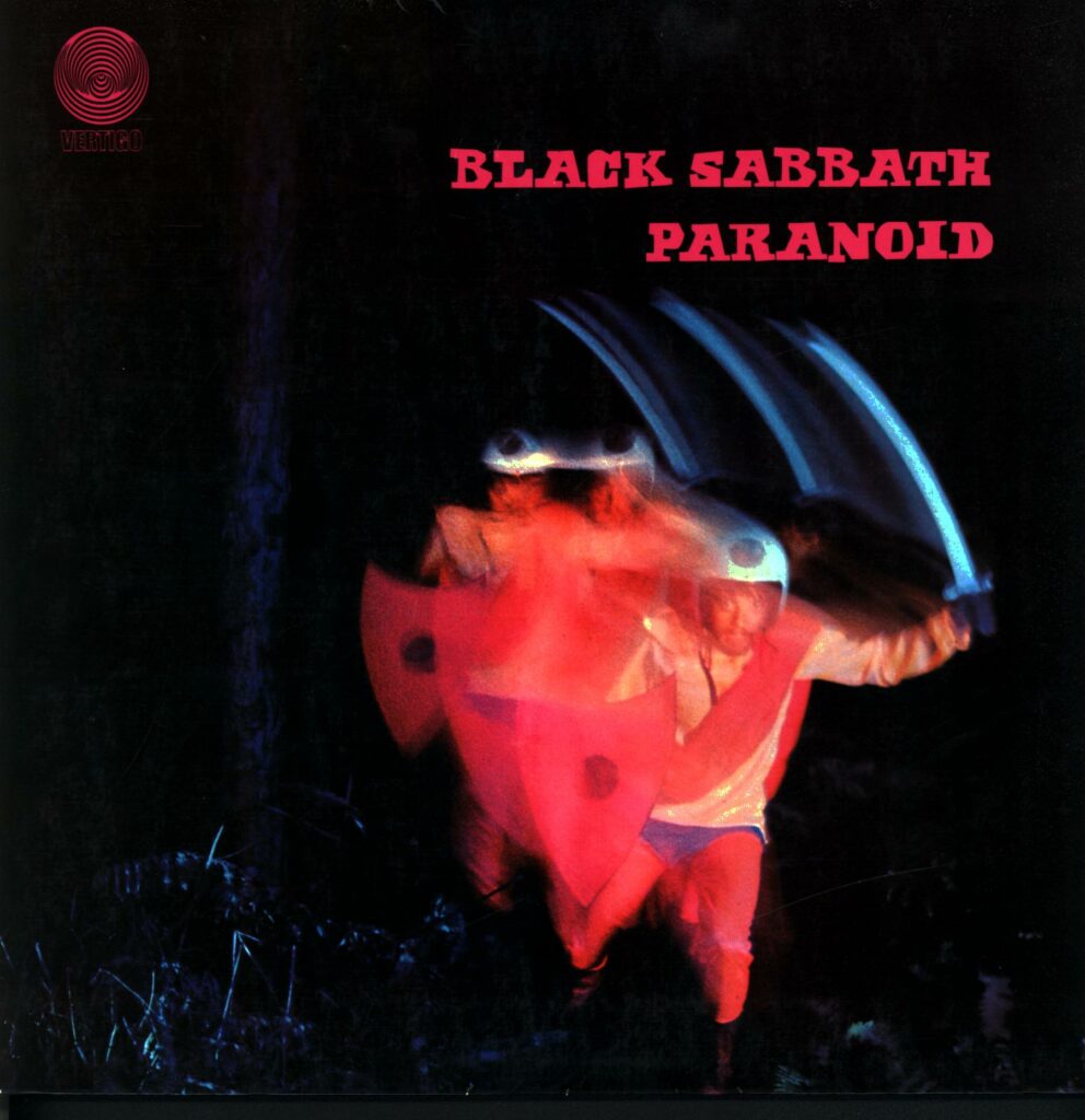 Black Sabbath-Paranoid D 1970 First Press Swirl Label-LP Vinyl