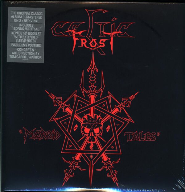 Celtic Frost-Morbid Tales-red LP Vinyl