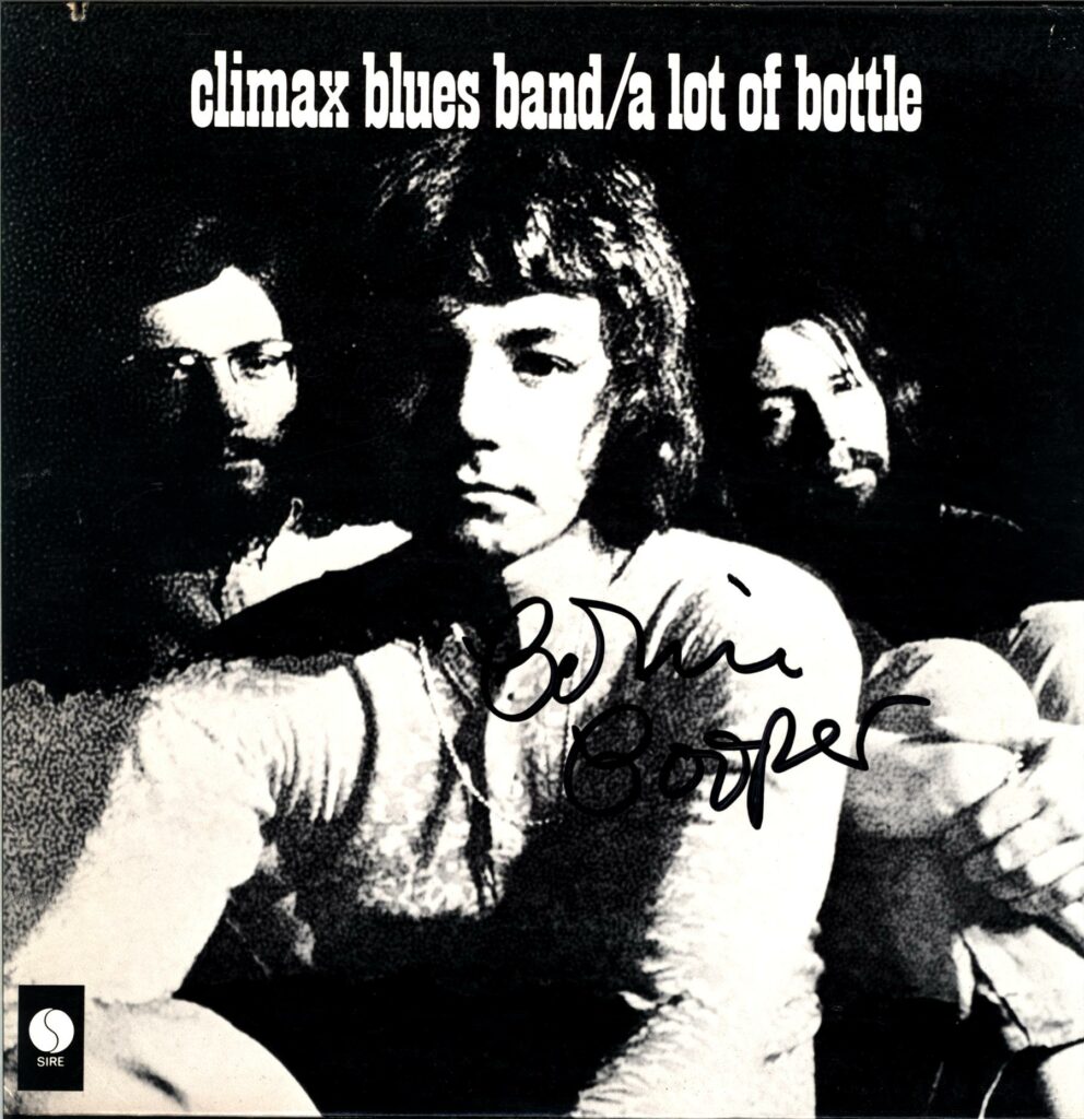 Climax Blues Band-A Lot Of Bottle-US 1976 LP Vinyl signed Colin Cooper
