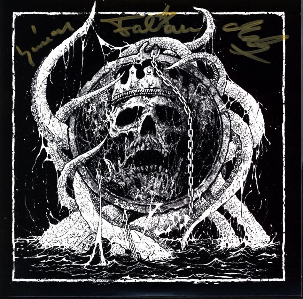 Deserted Fear-A Morbid Vision - The Path Of Sorrow signed-7 Vinyl