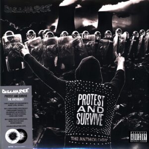 Discharge-Protest And Survive - The Anthology-LP Vinyl black-white splatter