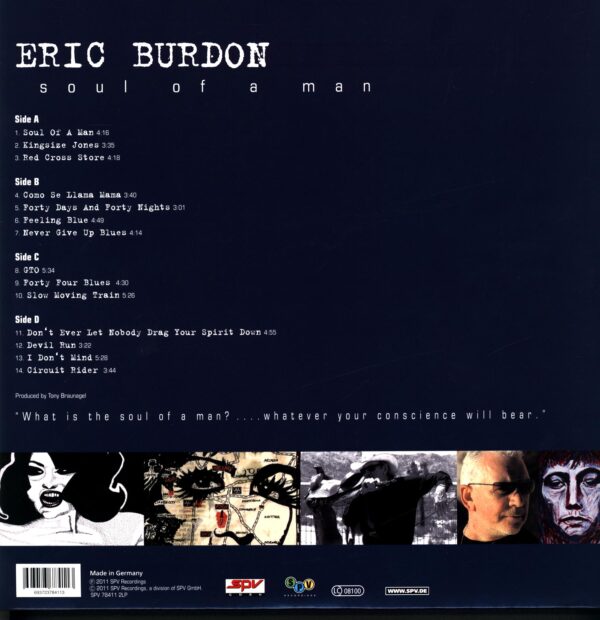 Eric Burdon-Soul Of A Man-LP Vinyl