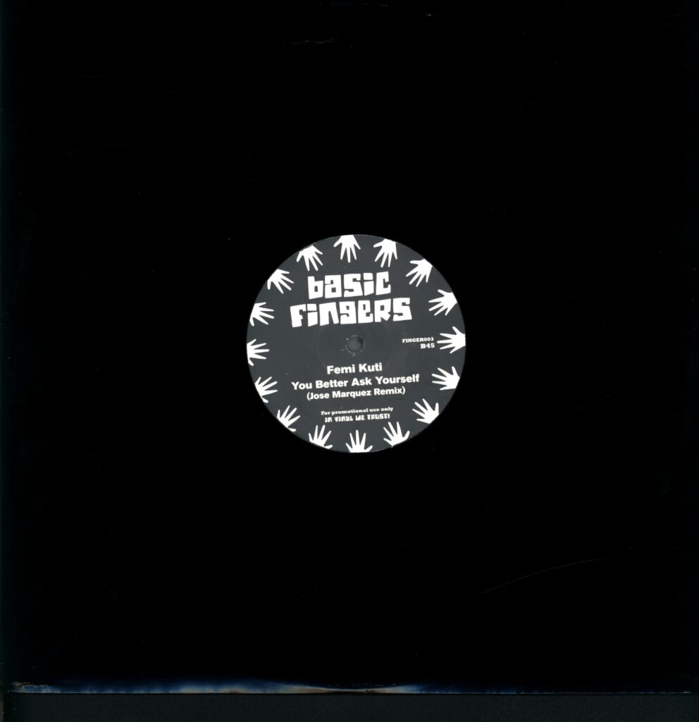 Femi Kuti - Celia Cruz-Elegua (Jose Marquez Remix) - You Better Ask Yourself (Jose Marquez Remix)-12 Vinyl