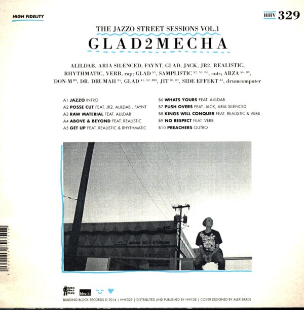 Glad2Mecha-The Jazzo Street Sessions Vol. 1-LP Vinyl