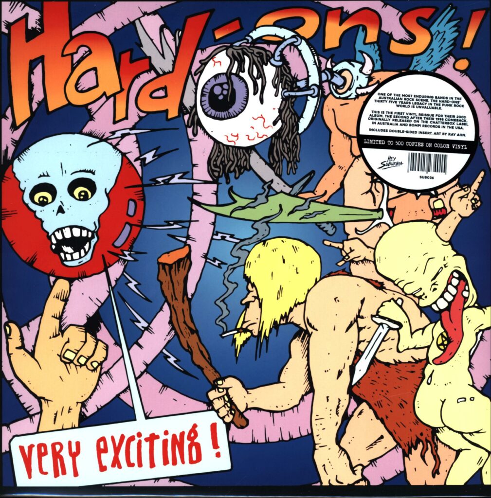 Hard-Ons-Very Exciting! Reissue 2023 red-LP Vinyl