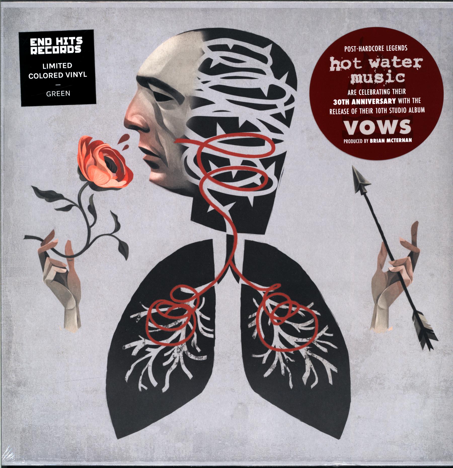 Hot Water Music-Vows-LP Vinyl leaf green-1 Hot Water Music-Vows-LP Vinyl leaf green