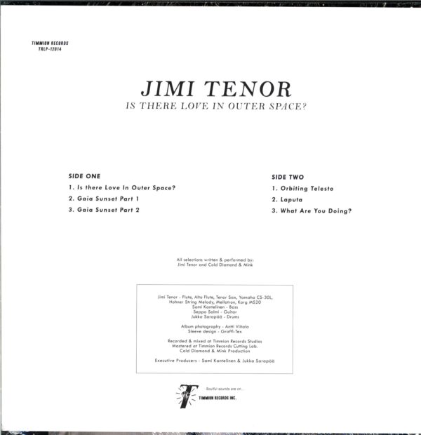 Jimi Tenor-Is There Love In Outer Space-LP Vinyl