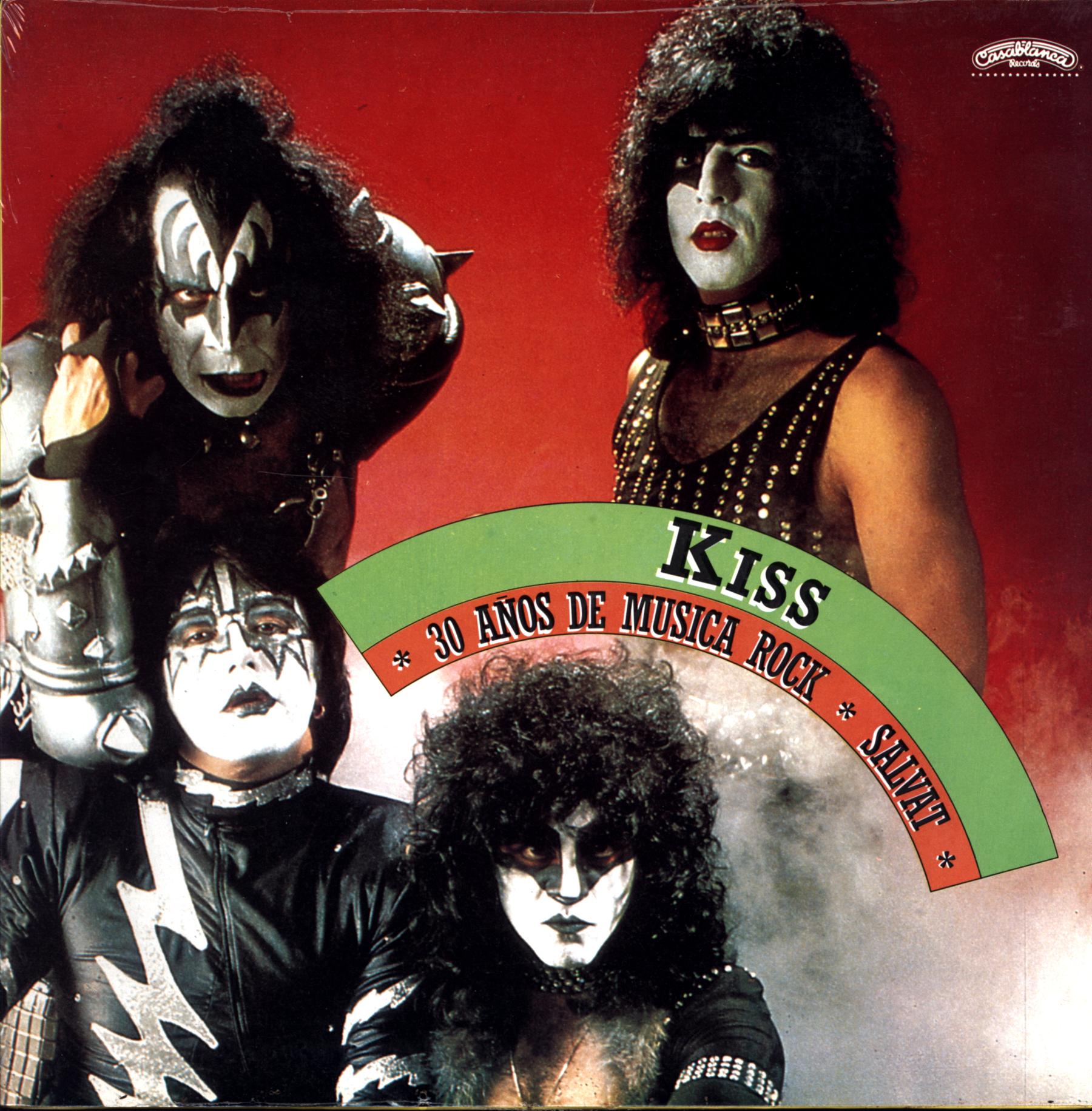 Kiss-Rock And Roll Over-LP Vinyl 30 Años De Musica Rock Salvat Mexico with magazine sealed-1 Kiss-Rock And Roll Over-LP Vinyl 30 Años De Musica Rock Salvat Mexico with magazine sealed