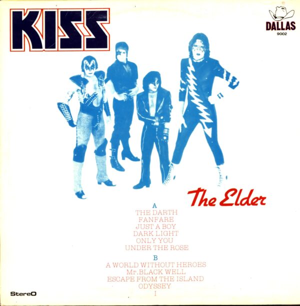 Kiss-The Elder-LP Vinyl Turkey 1981